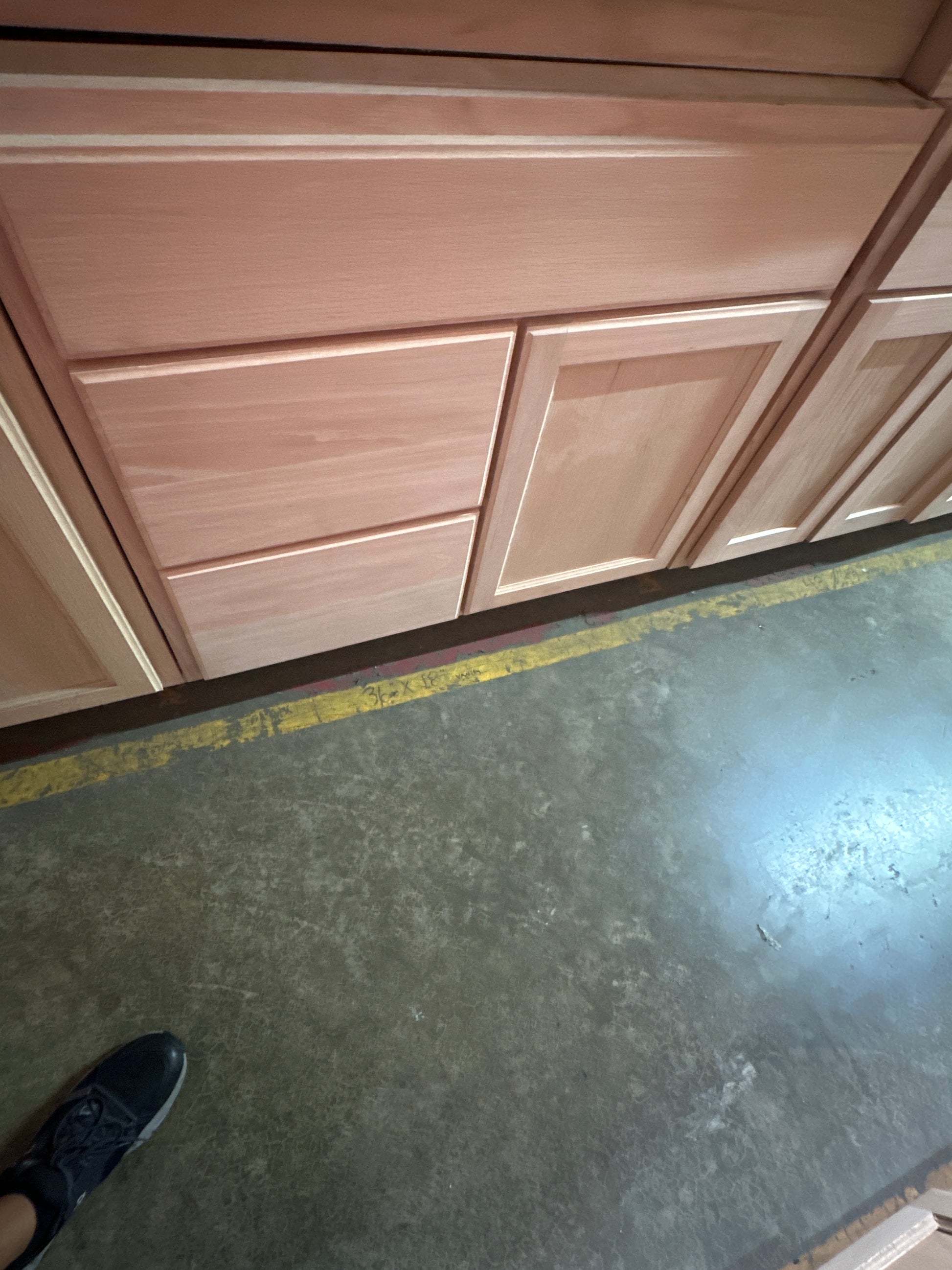Wooden cabinets