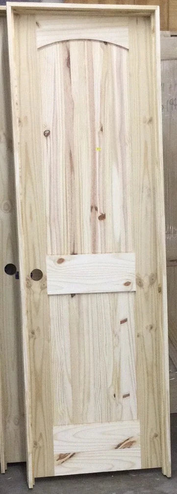 28" Solid Pine Interior Door Right-Hand Inswing