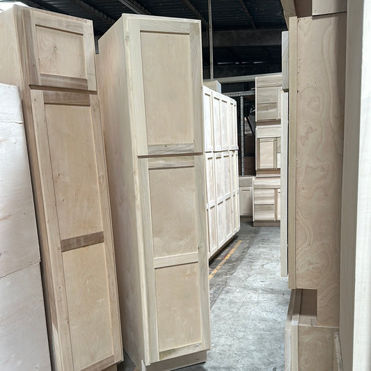 Solid Poplar Cabinet Unfinished Linen 18” X 21”