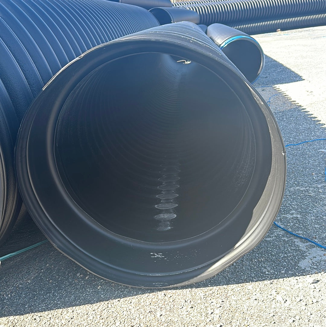 Large drainage pipes