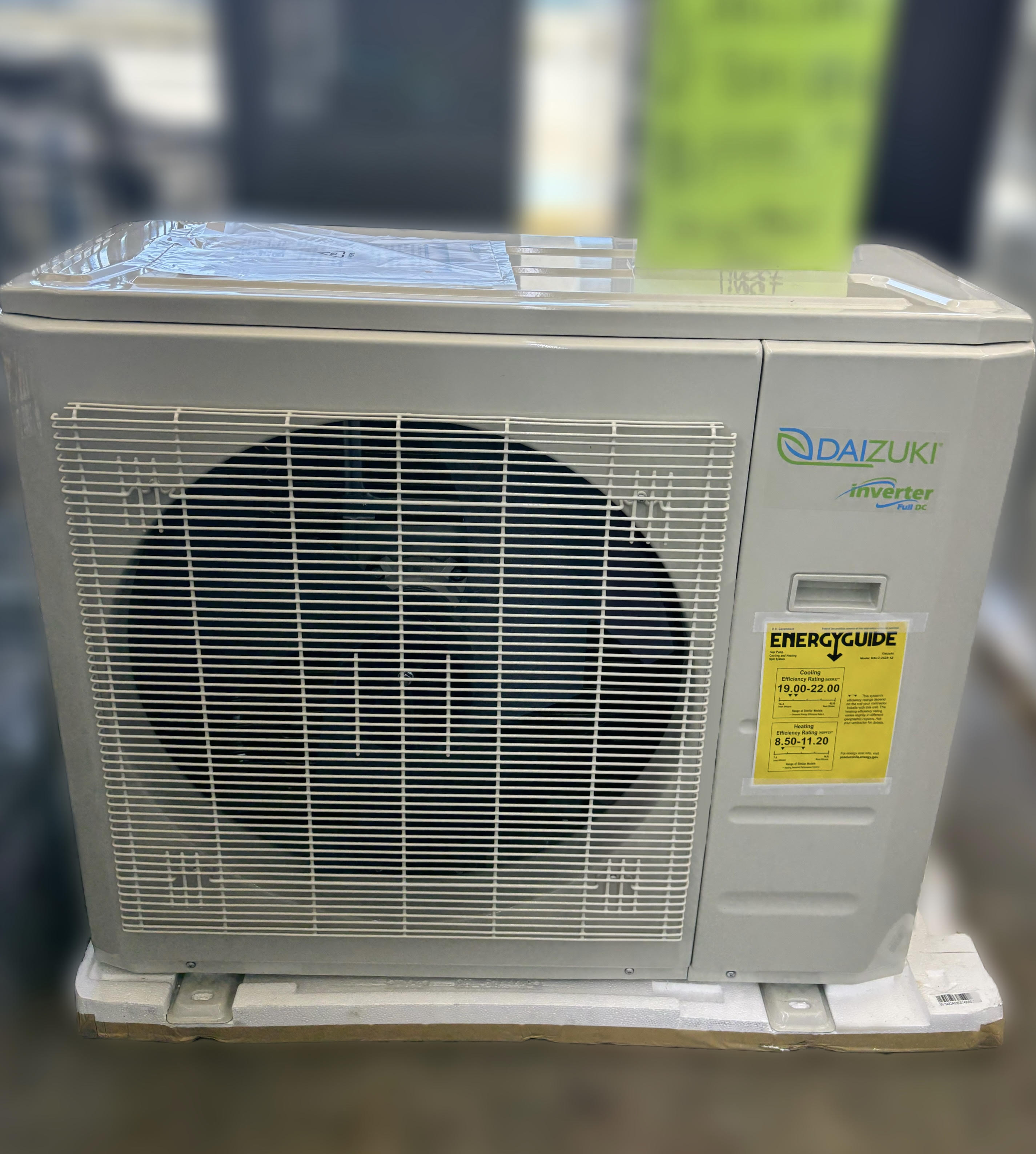 Daizuki 24,000 BTU (2-Ton) Inverter Heat Pump System 25.5 SEER2