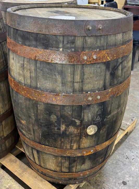 Authentic Used Whiskey Barrels