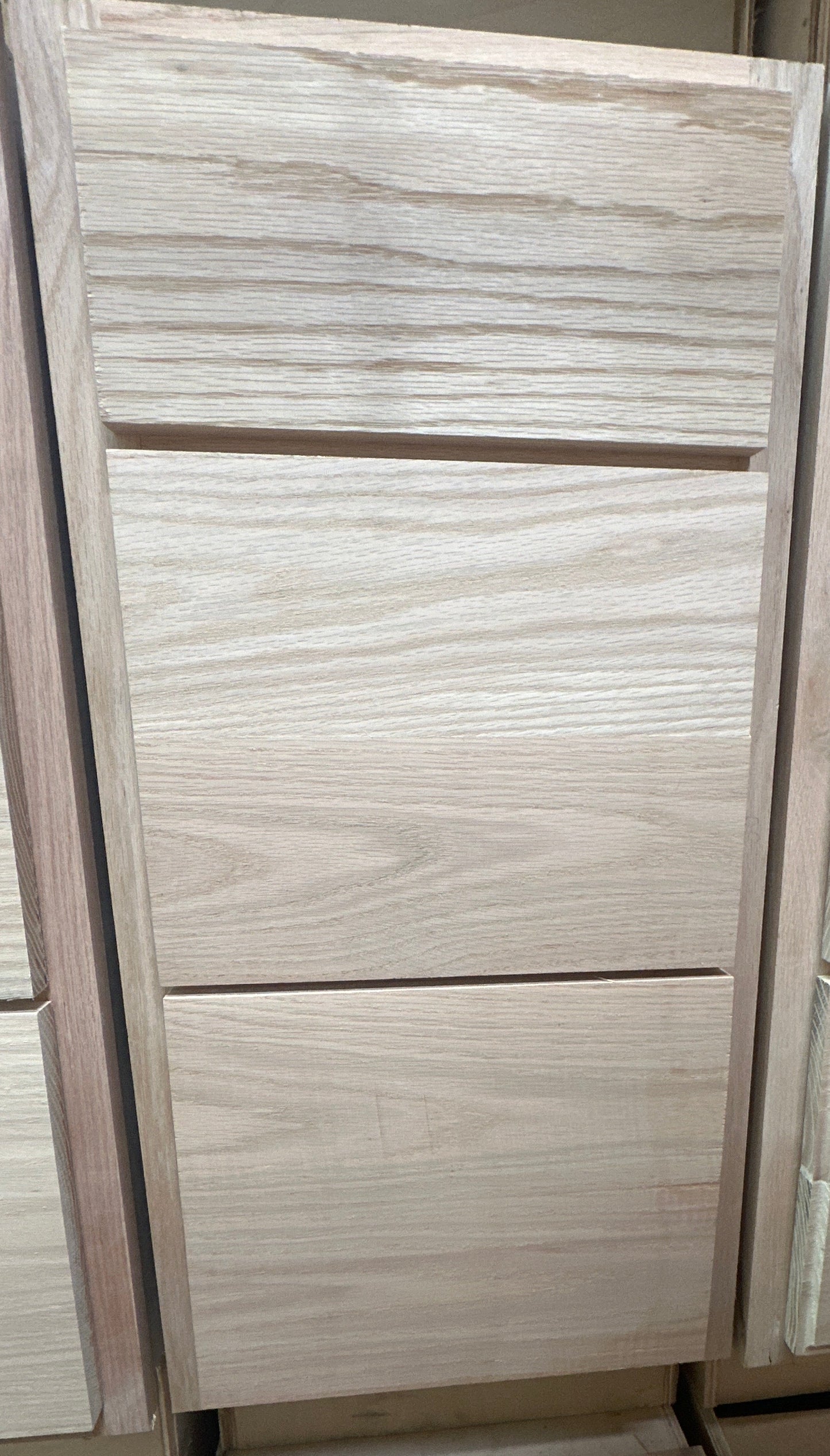 Solid Oak Cabinets Unfinished Base Drawer 12"