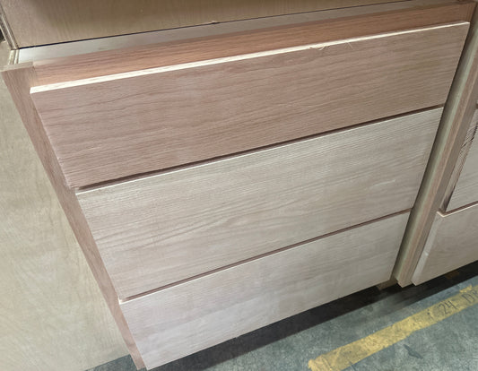 Solid Oak Cabinets Unfinished Base Drawer 30"