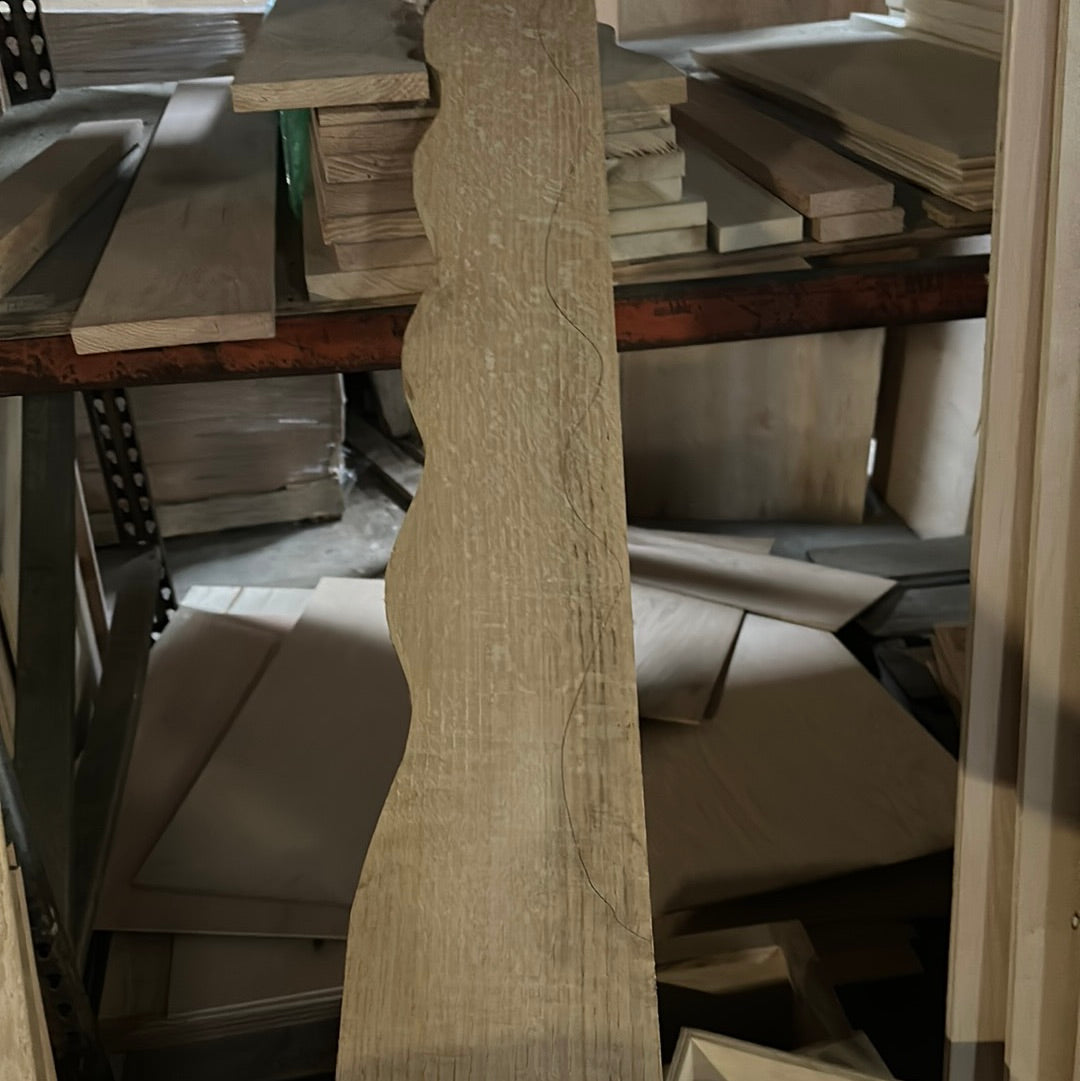 Solid Oak Cabinets Unfinished Valence 48"