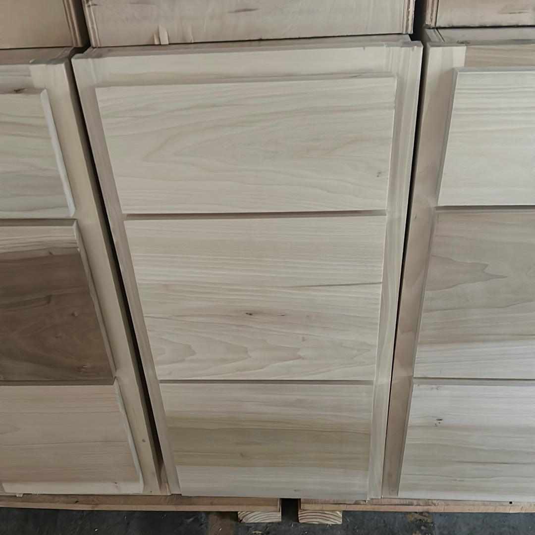 Solid Poplar Cabinet Unfinished Base Drawer 15"