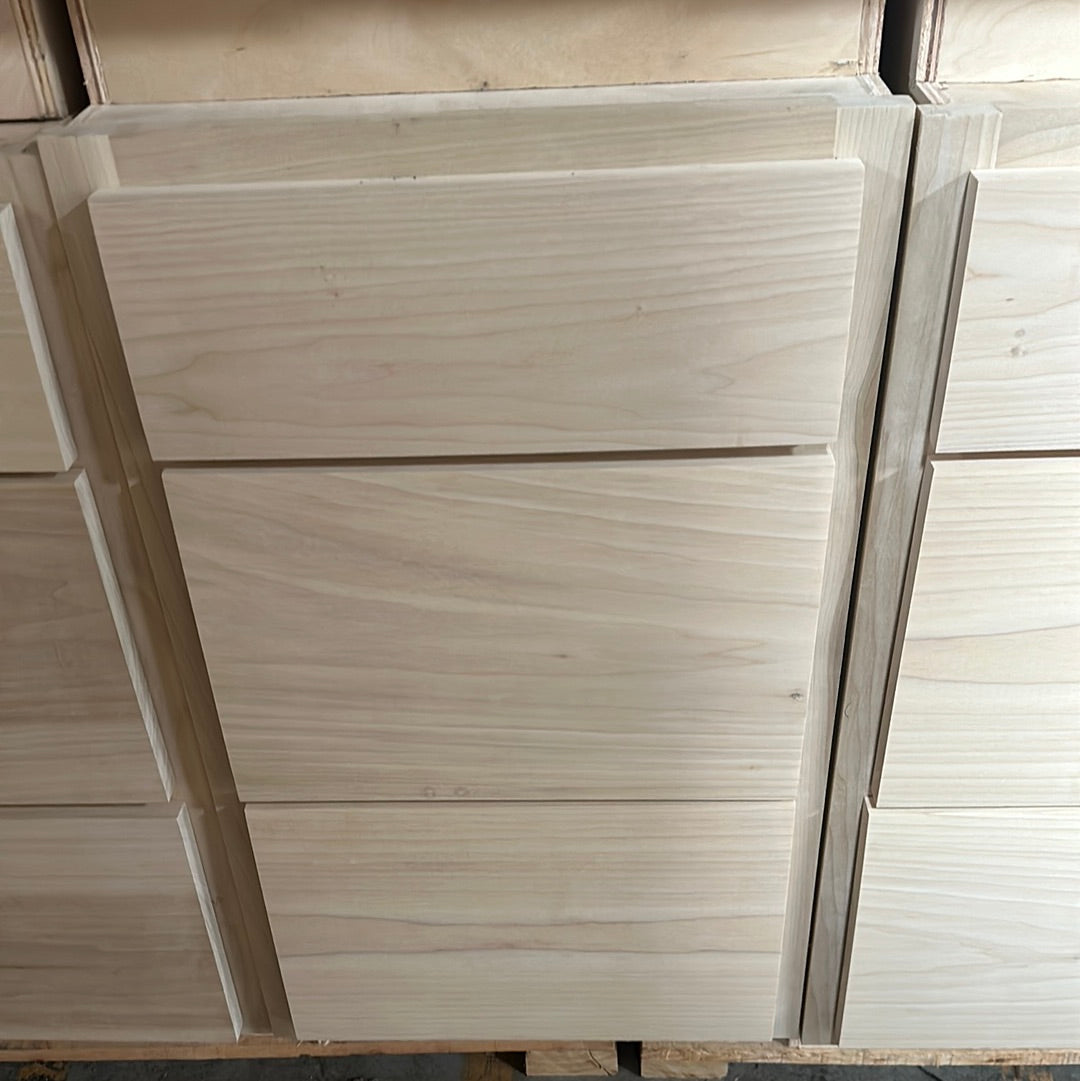 Solid Poplar Cabinet Unfinished Base Drawer 18"