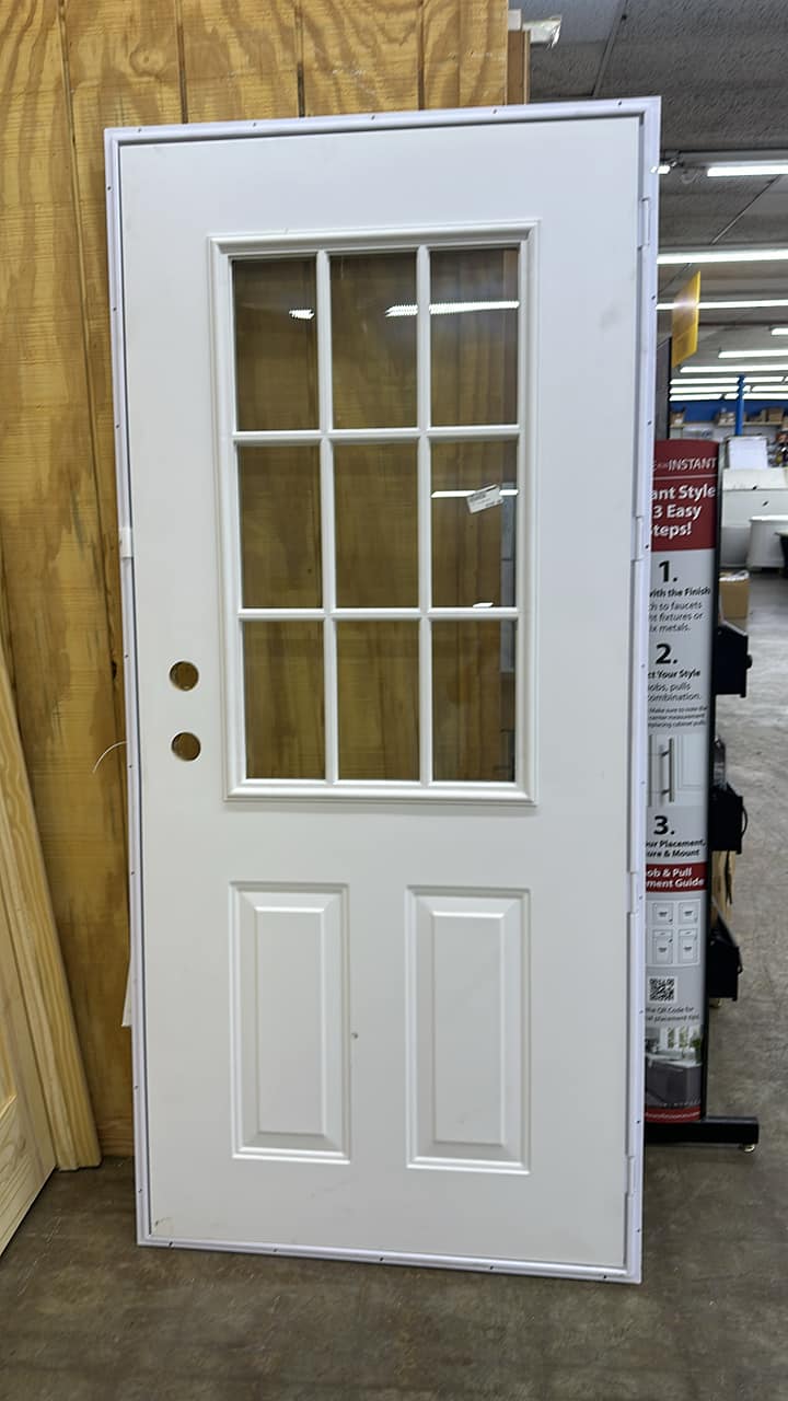 34''x76'' Mobile Home Door  Out Swing Right Hand