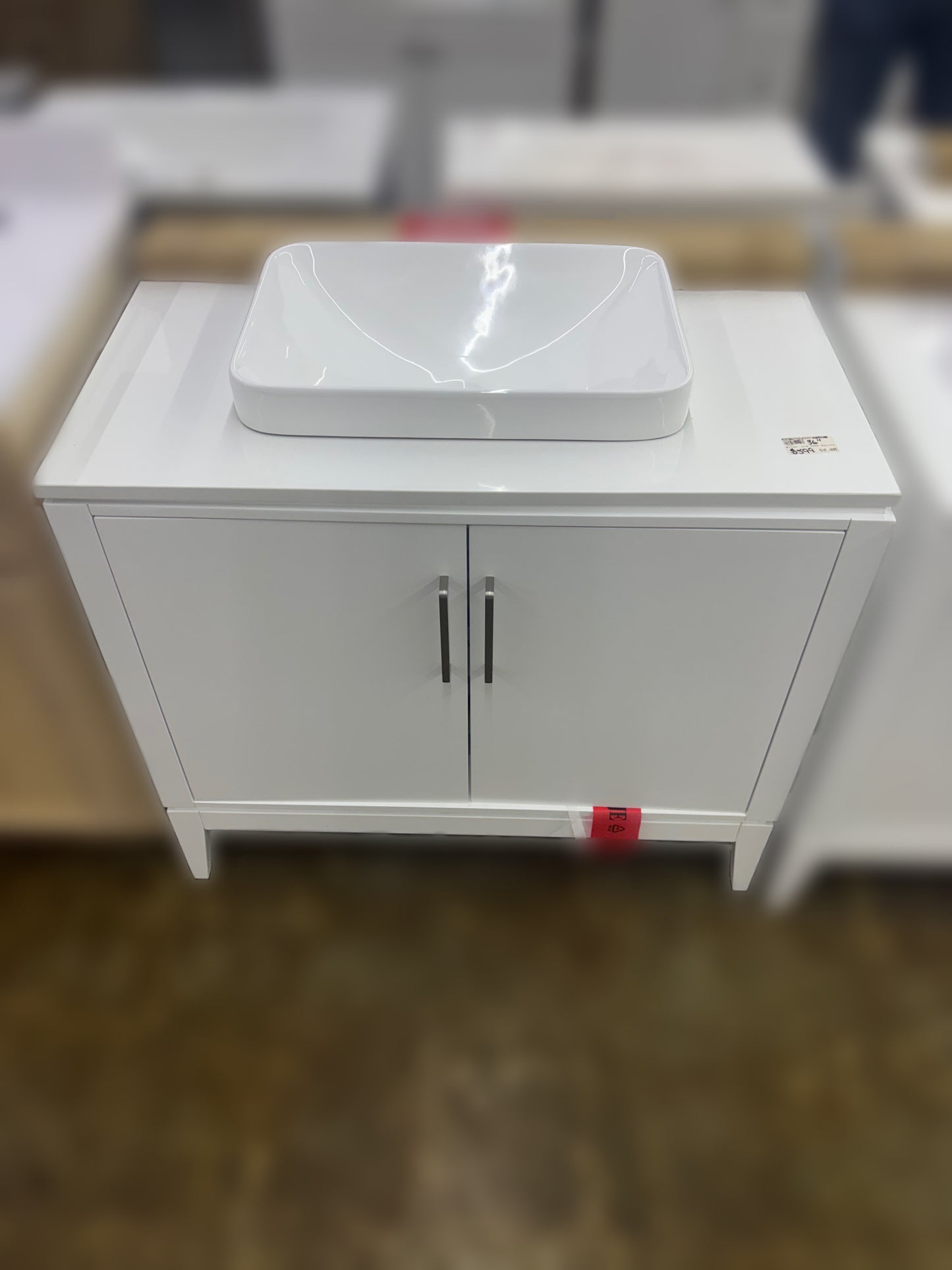 36" White Allen and Roth Vanity
