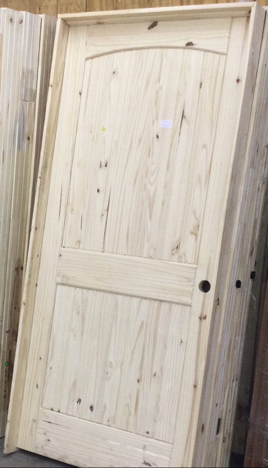 32” Solid Pine Interior Door Left-Hand Inswing