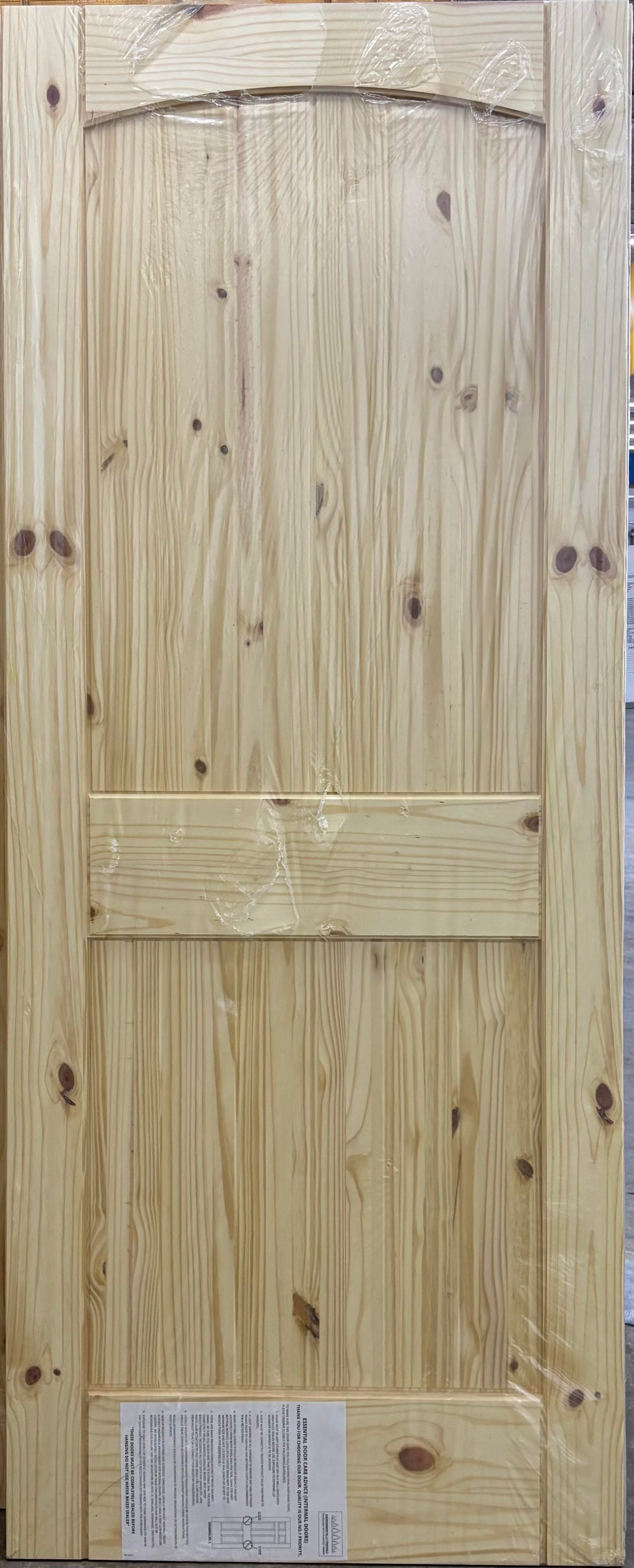 32" Solid Pine Slab Interior Door
