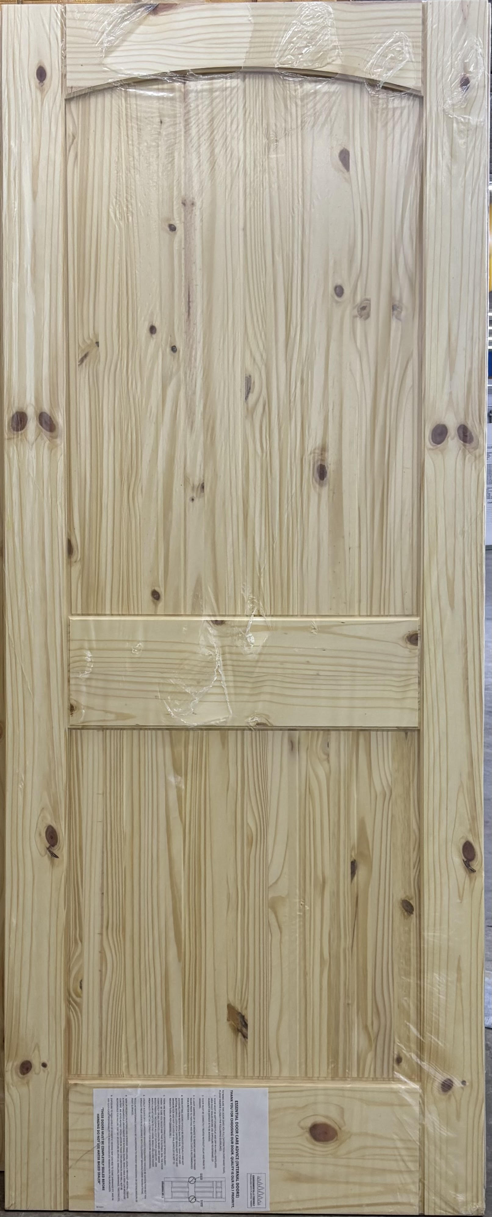 32" Solid Pine Slab Interior Door