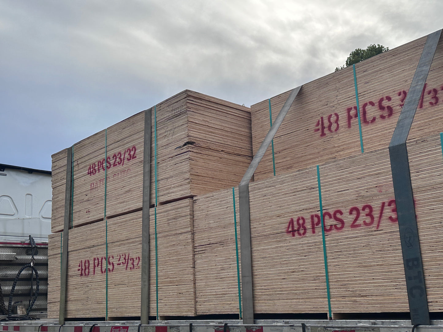 3/4” Plywood. 4x8 sheets.