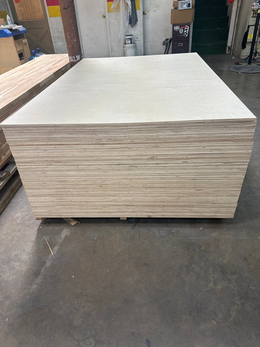 5/8" Birch Plywood 4' x 6' Sheets