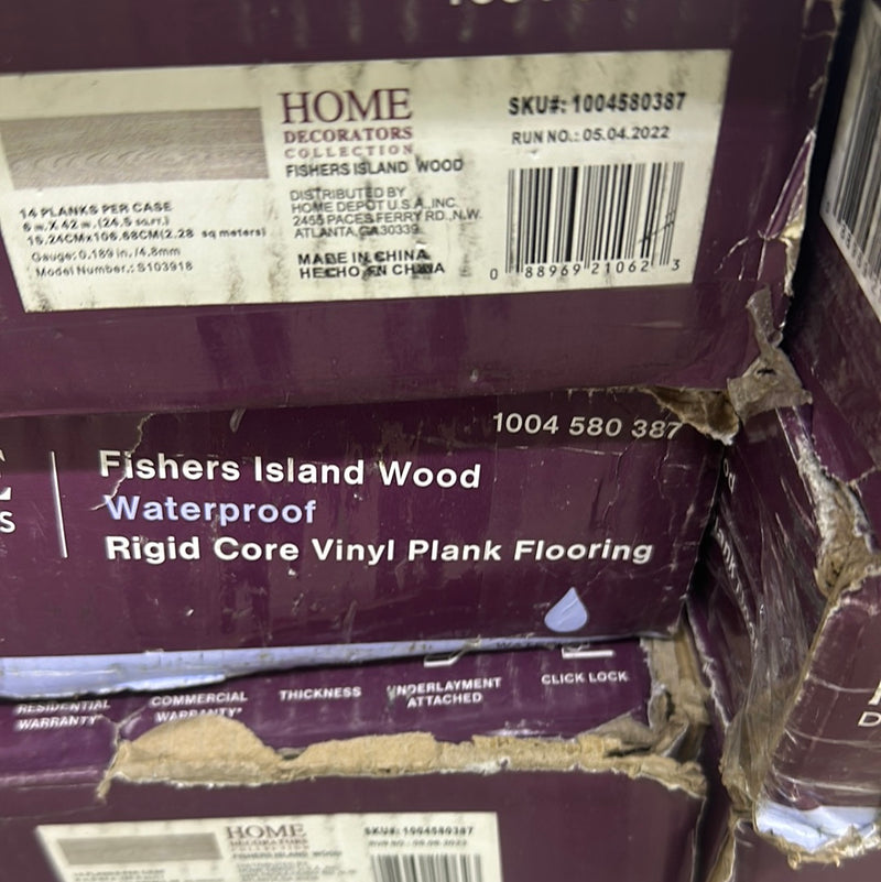 Home Decorators Fishers Island Wood 24.5sqft per box $31.60