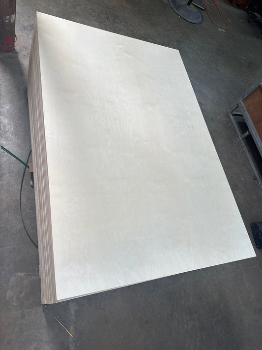 5/8" Birch Plywood 4' x 6' Sheets