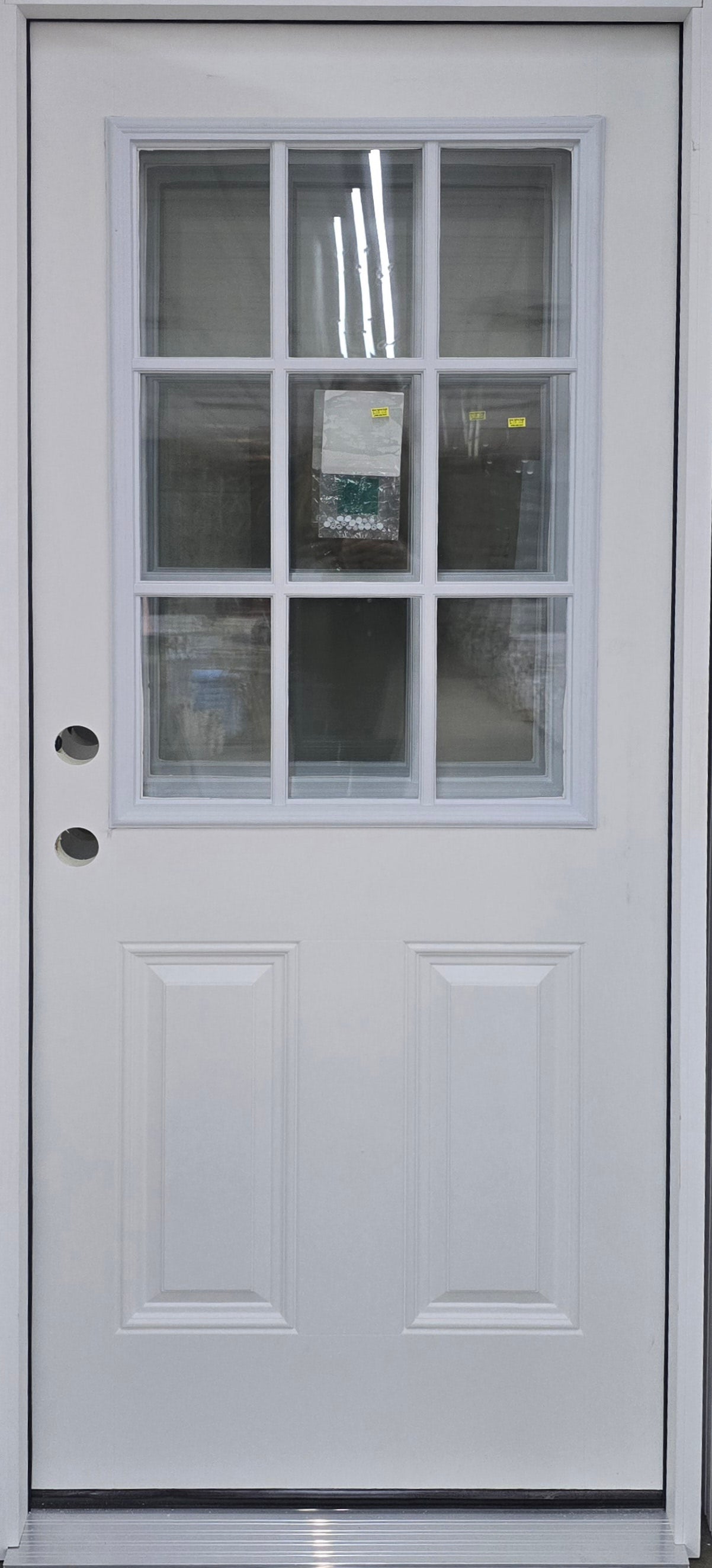 right inswing exterior door