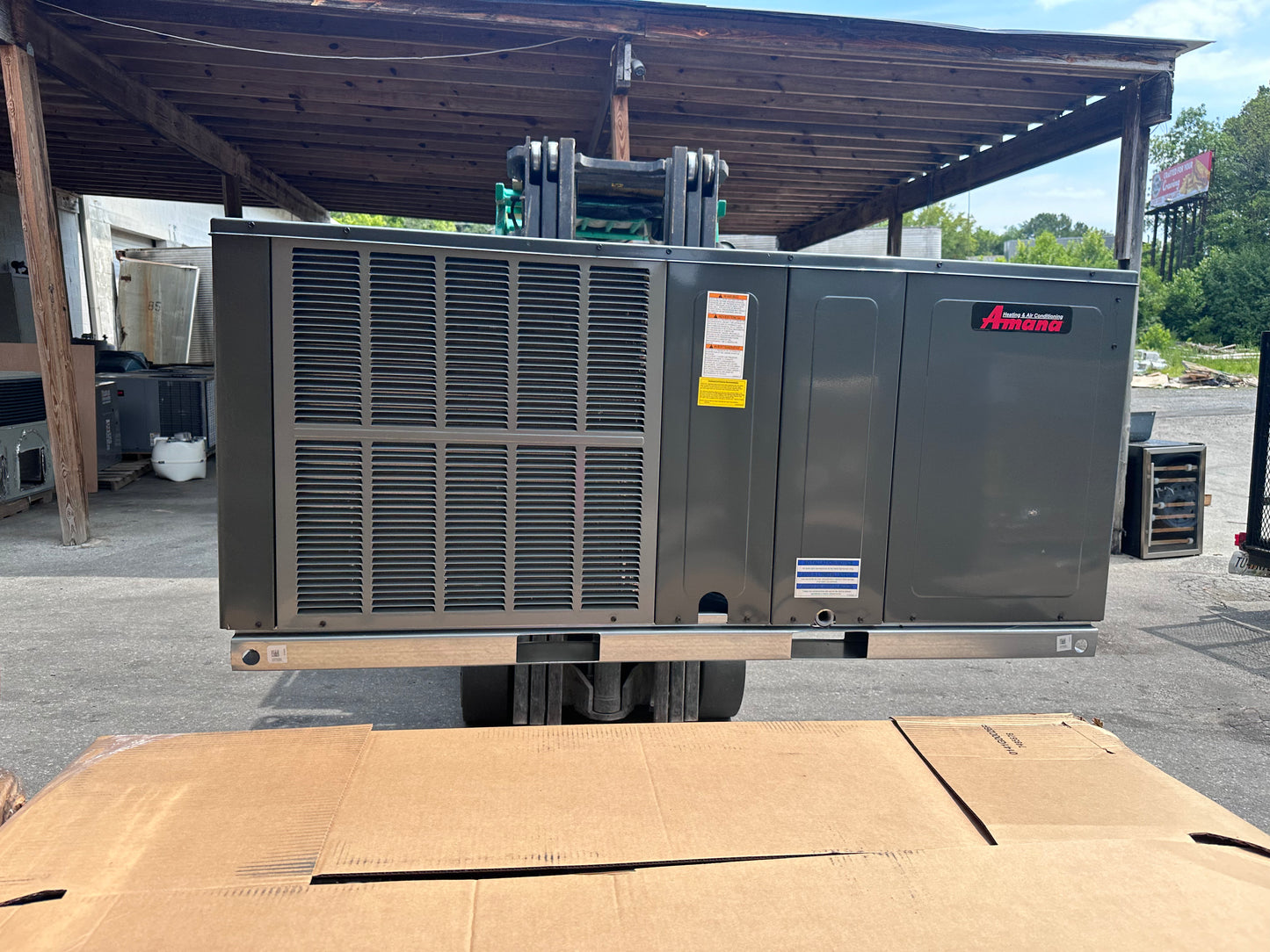 Amana 2 Ton Package Heat Pump Electric 15 Seer