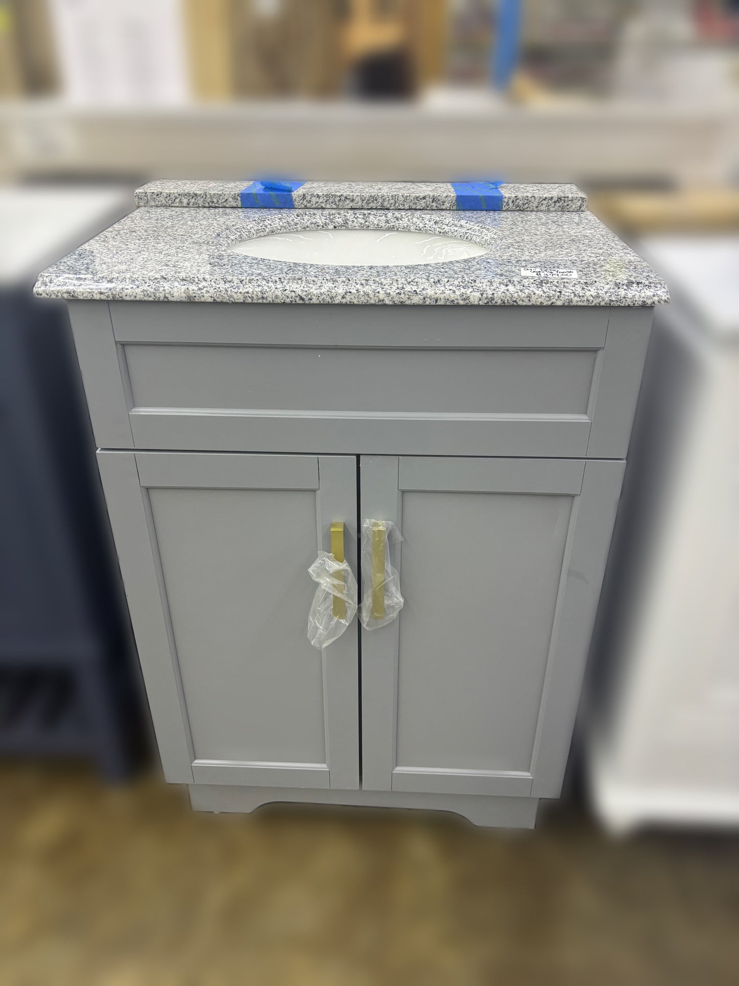 24" Deco Vanity Combo
