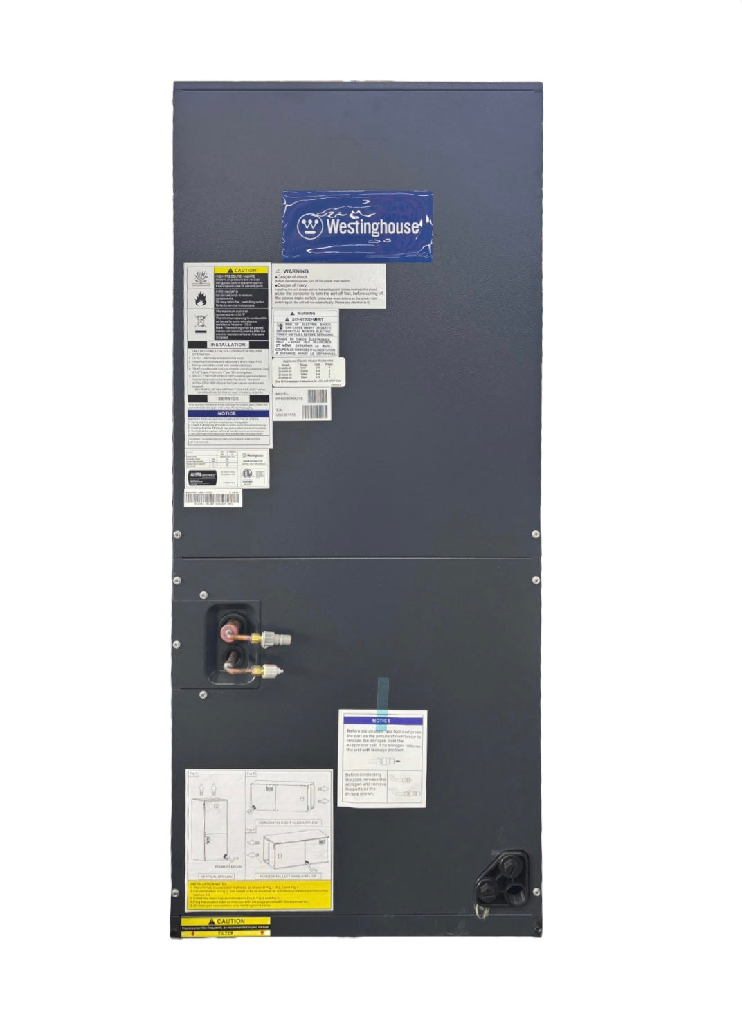 Westinghouse 3 Ton Heat Pump Split System - 17.5 SEER2