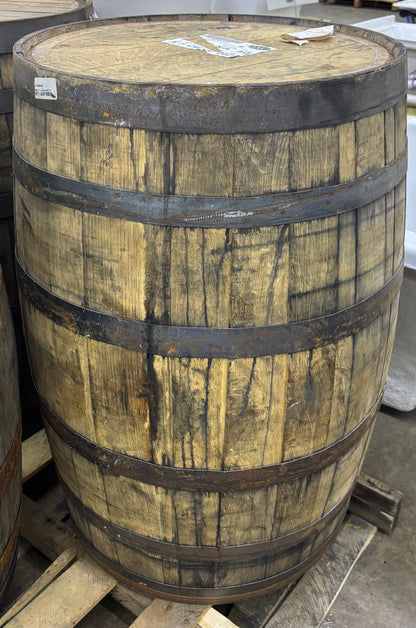 Authentic Used Whiskey Barrels
