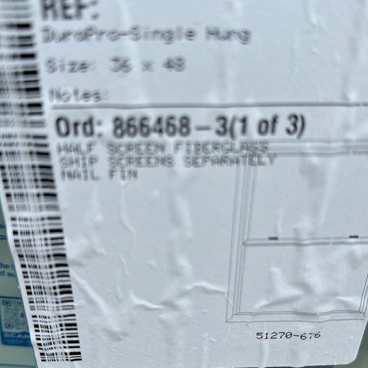 Lindsay Window Clear View 36" x 48"