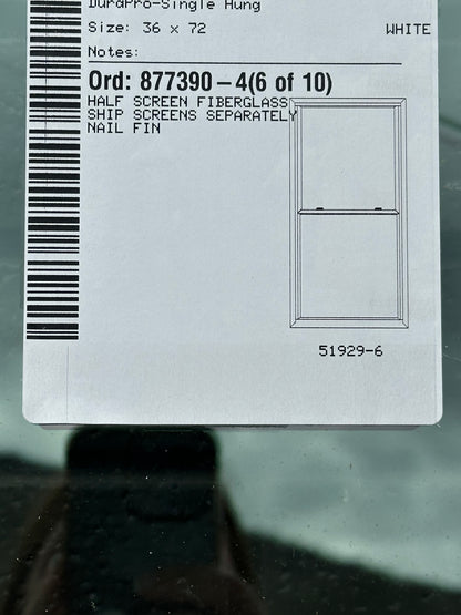 Lindsay Window Clear View 36" x 72"