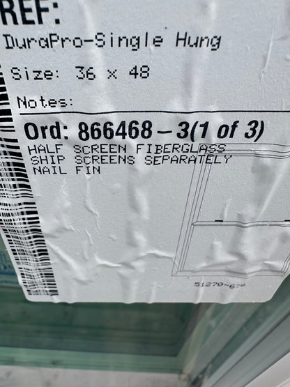 Lindsay Window GBG 36" x 48"