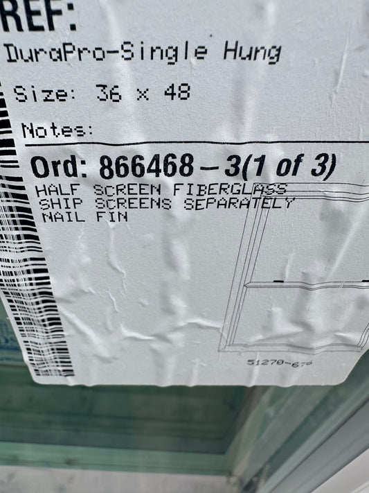 Lindsay Window GBG 36" x 48"