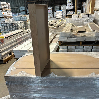 Solid Oak Cabinets Unfinished Dish Washer End Panel