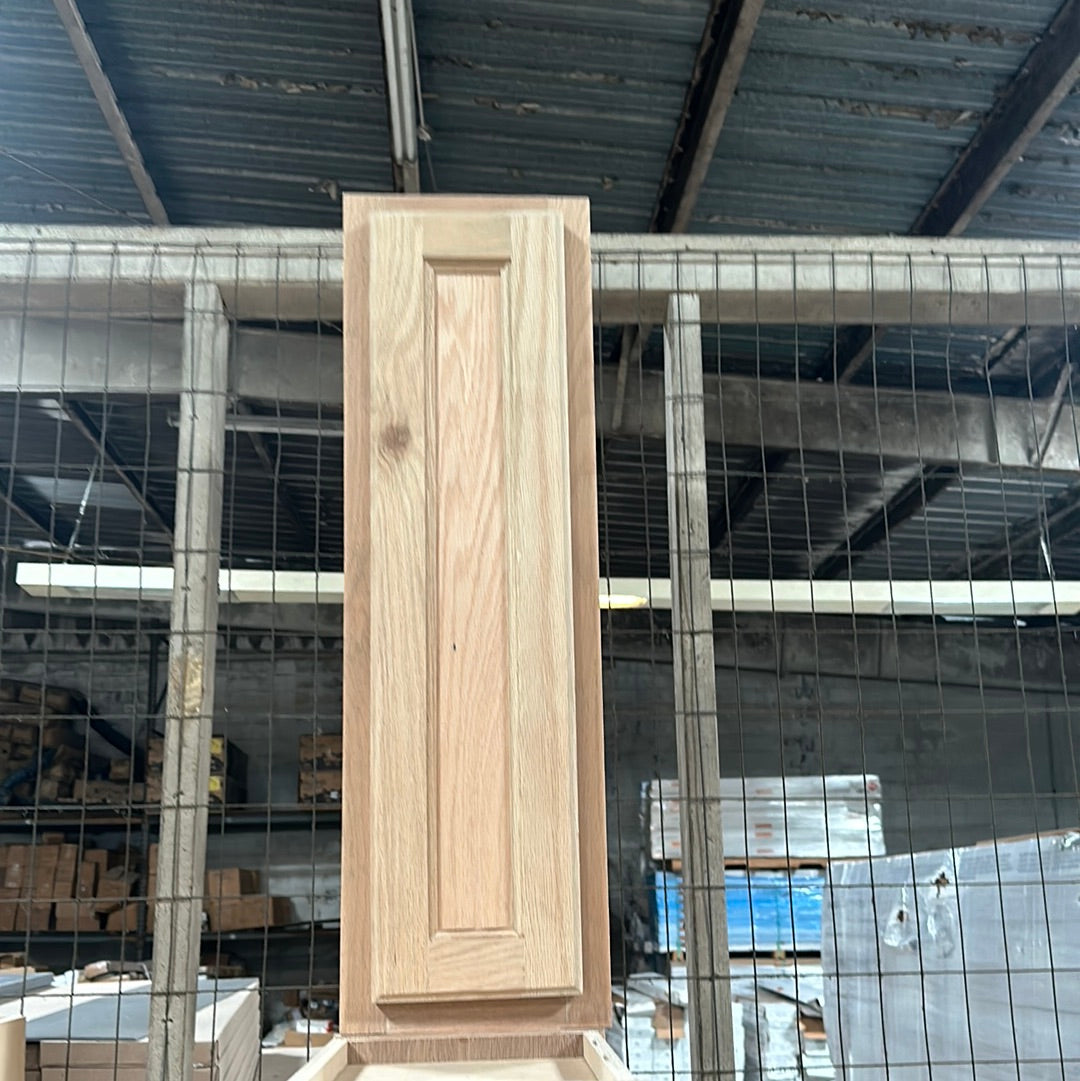 Solid Oak Cabinets Unfinished Wall 12"