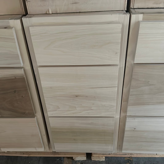 Solid Poplar Cabinet Unfinished Base Drawer 15"