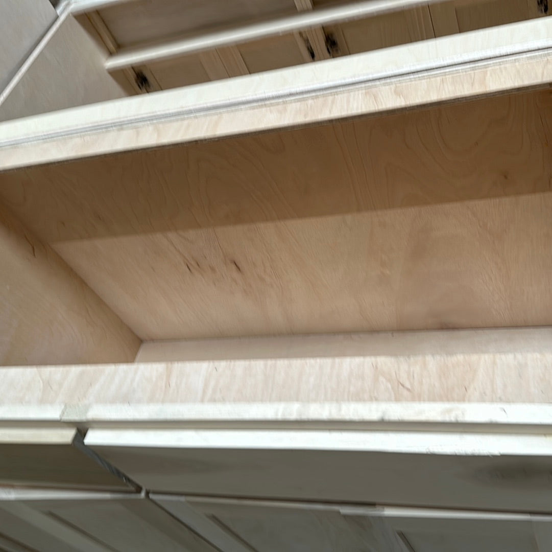 Solid Poplar Cabinet Unfinished Base Sink 48"