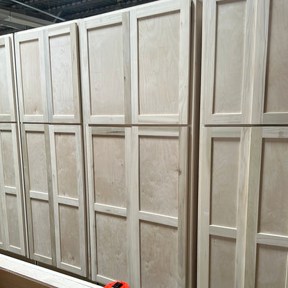 Solid Poplar Cabinet Unfinished Pantry 36"