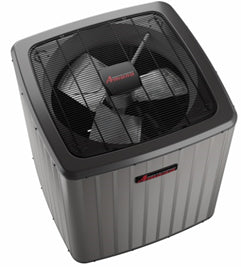 shop HVAC armana heat pump split system - top view