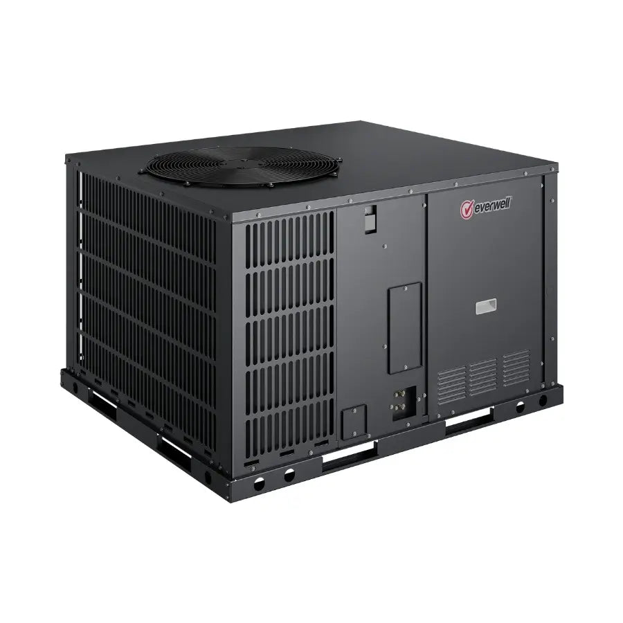 Everwell 36,000 BTU (3-Ton) Split Heat Pump System 18 SEER2 - Side View