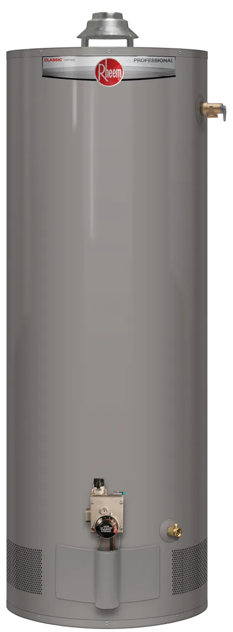 Rheem 40 Gal Gas Water Heater - Short (PROG40S-38N RH62)